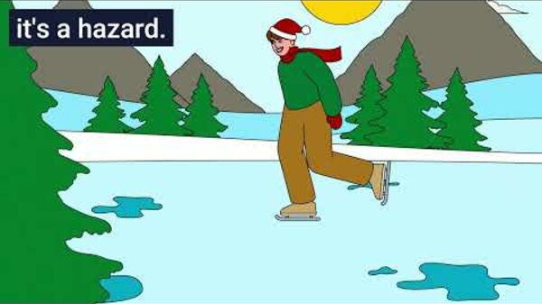 5 Hazard vs Risk - Ice animation
