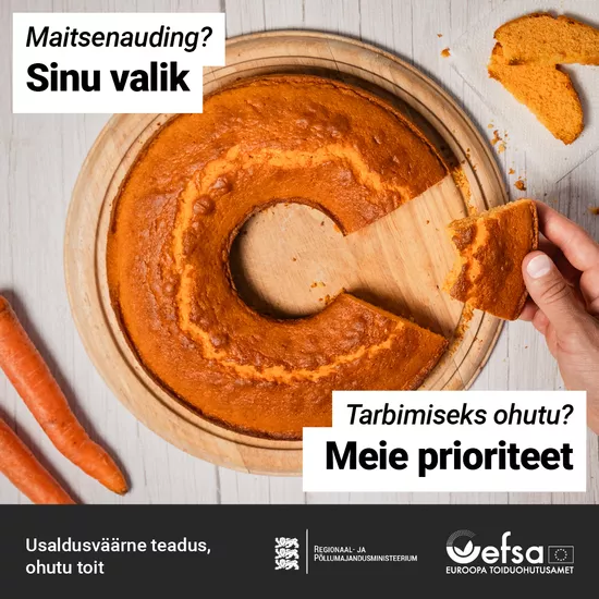 Porgandi- või banaanikook