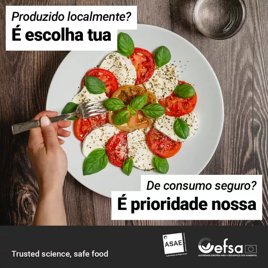 Salada Caprese com tomate mussarela e folhas de manjericão