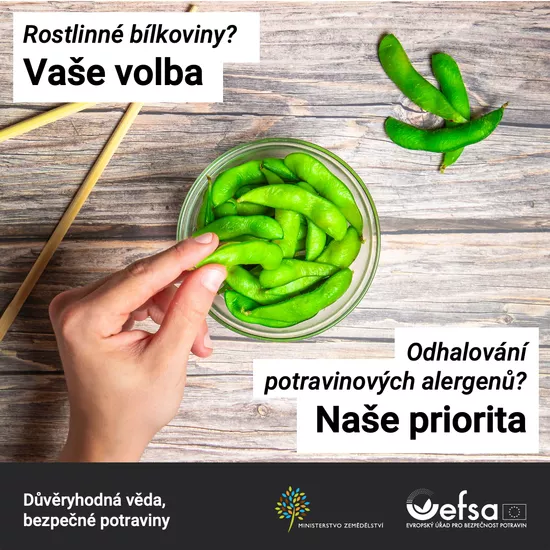 edamame ve skleněné misce