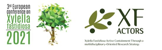 Banner of the Xylella fastidiosa conference (2021)