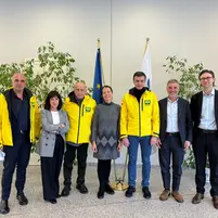 EFSA’s senior management with representatives of Coldiretti association.