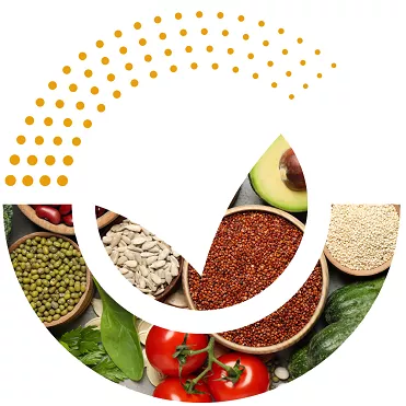 Logo with food